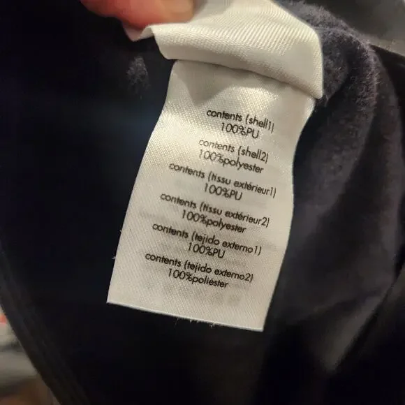 Weworewhat Faux leather lace-up black pants size 28 - Picture 8 of 8